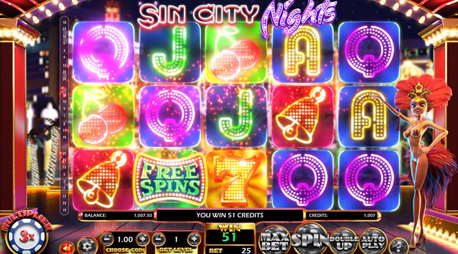 Новый игровой автомат от Betsoft Gaming — Sin City Nights